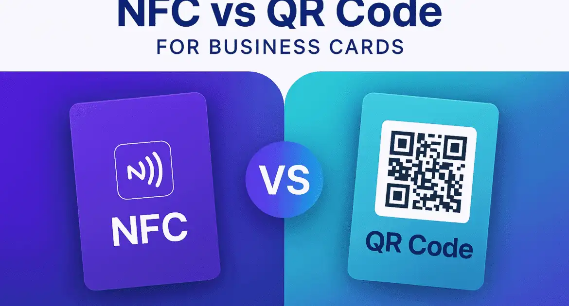 Which Smart Business Card Should You Buy? NFC vs QR vs Digital-Only Compared — Business Cards Store buying guide illustration