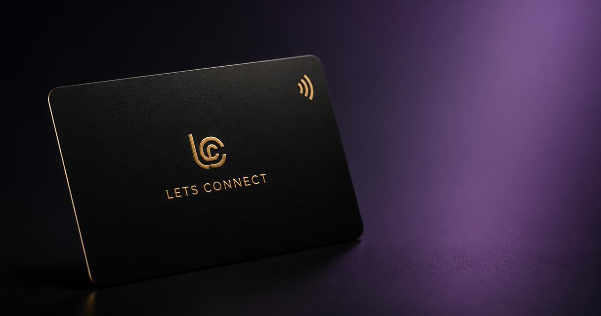 Digital business card by Lets Connect — NFC + QR profile