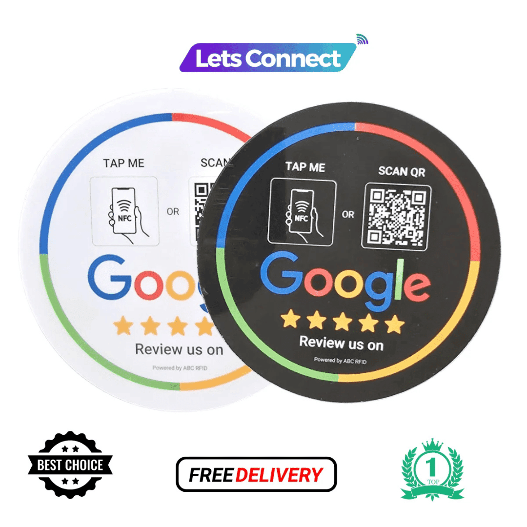 Google Review sticker preview